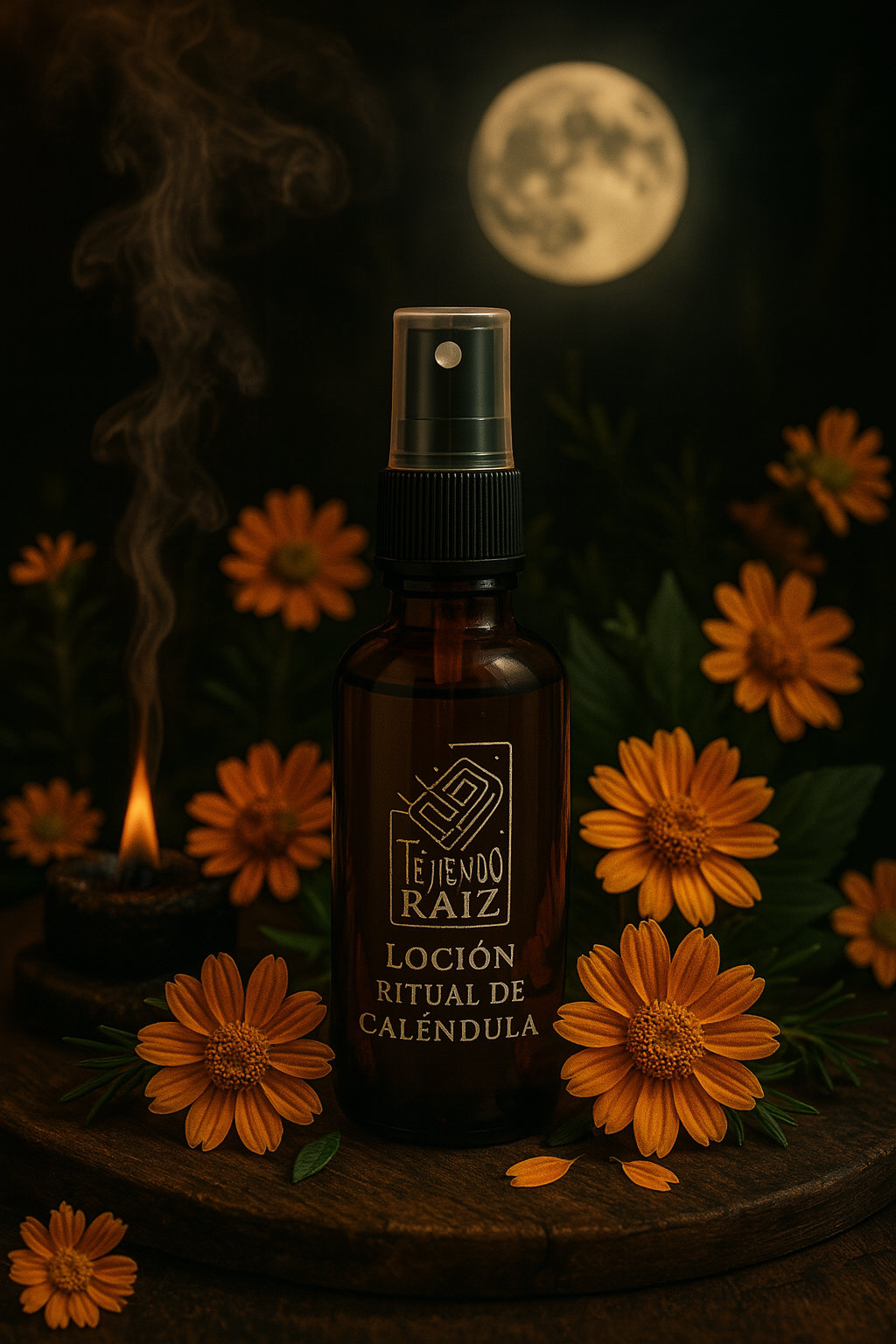 Bruma de Sanación – Loción espiritual de Caléndula