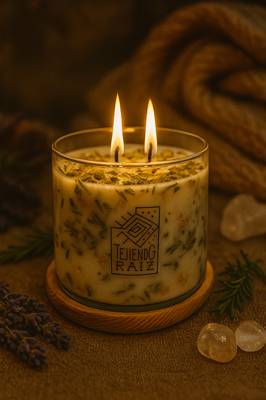 Vela Salvia y Lavanda